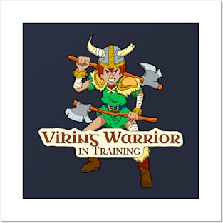 Viking warrior boy - Viking warrior in training Posters and Art